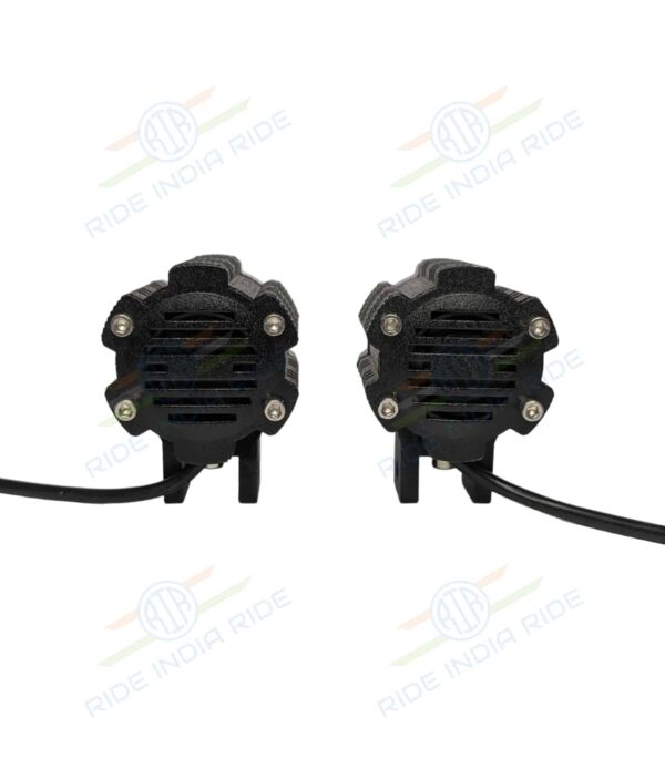 HJG Mini Driving Lights Heavy 40W Dual Mode Yellow-White For All Motorcycles/Scooters/Cars/Jeeps