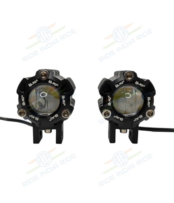 HJG Mini Driving Lights Heavy 40W Dual Mode Yellow-White For All Motorcycles/Scooters/Cars/Jeeps