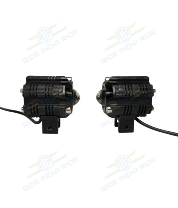 HJG Mini Driving Lights Heavy 40W Dual Mode Yellow-White For All Motorcycles/Scooters/Cars/Jeeps