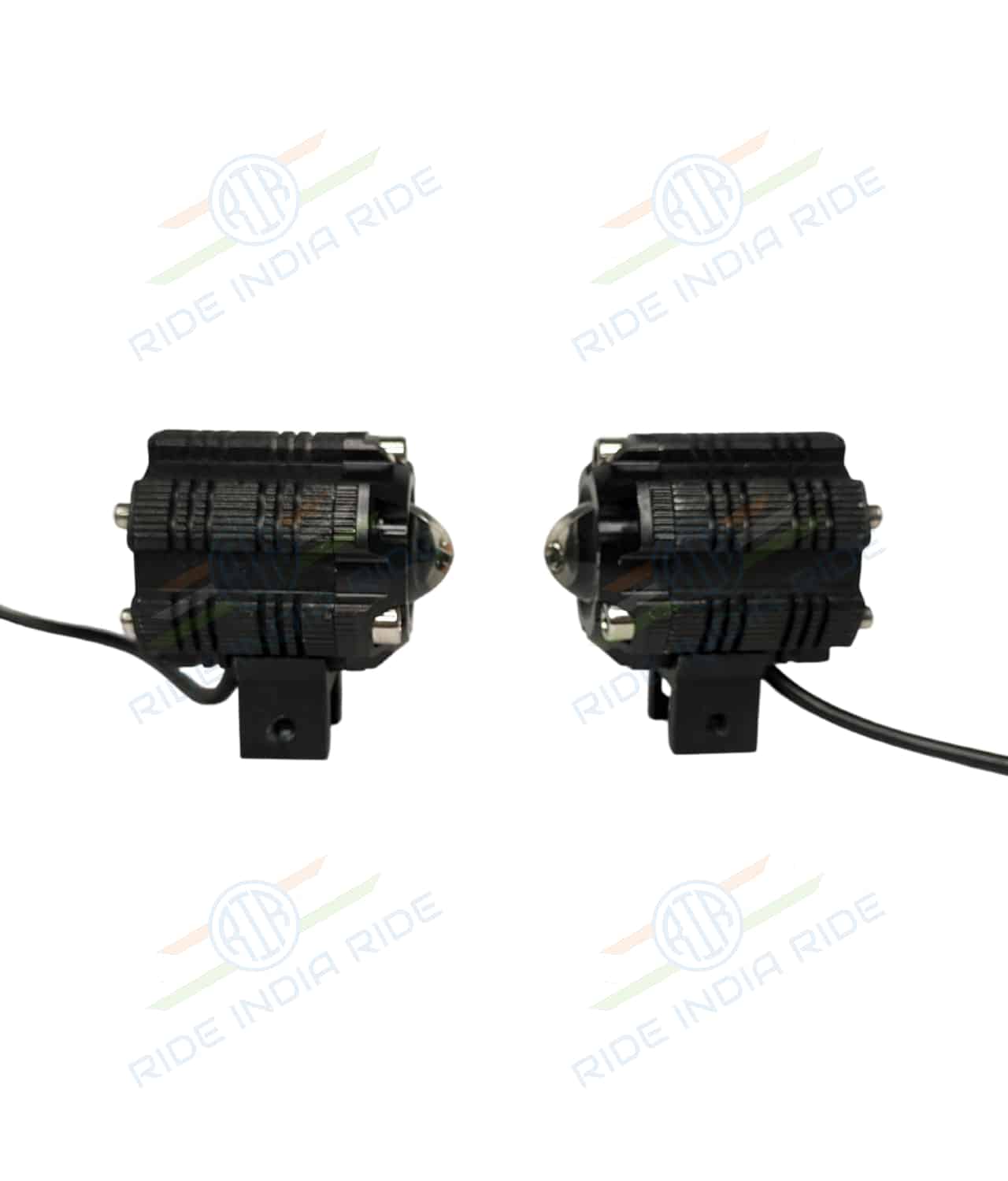 HJG Mini Driving Lights Heavy 40W Dual Mode Yellow-White For All Motorcycles/Scooters/Cars/Jeeps