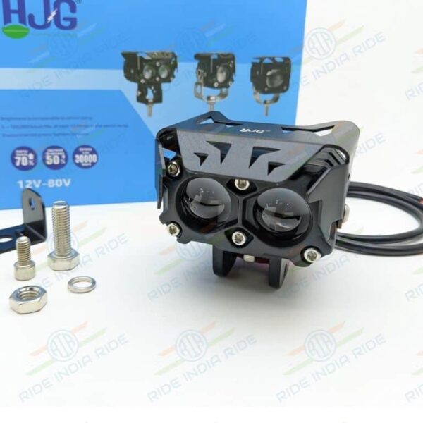 HJG Mega Drive 60W Dual Lens/Dual Color High/Low Yellow/White LED Fog Lights (2 Pc)