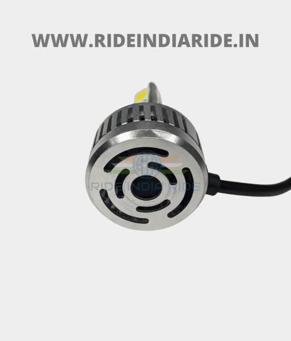 HJG LED Headlight Bulb H4 For All Motorcycles AC/DC (80W White)