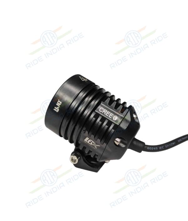 HJG L6X 60W CREE 6 LED Fog Light Auxiliary For Motorcycles With Yellow Filter (2 Pcs)