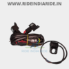 Fog Light Wiring Harness Kit For Dual Color White/Yellow Lights Relay/Switch/Fuse