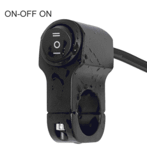 12V Motorcycle Handlebar 3 Way Switch 7/8" ON-OFF-ON Headlight Fog Light Switch