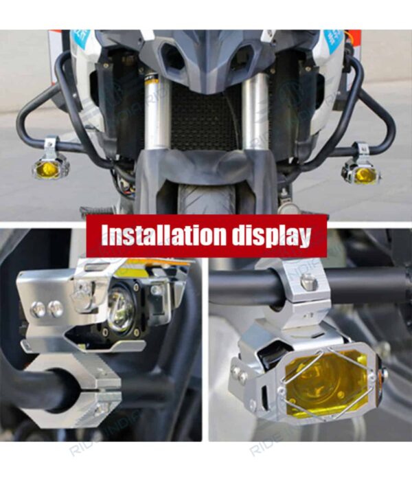 SSC hjg Transformer White/Yellow LED Fog Lights With Harness/Clamps