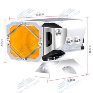 SSC hjg Transformer White/Yellow LED Fog Lights With Harness/Clamps