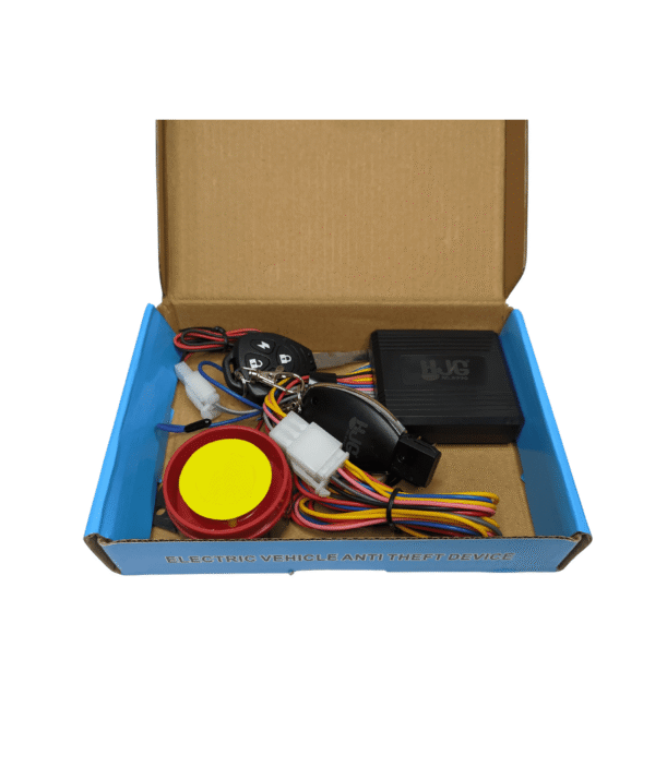 HJG Anti Theft Alarm (One Way) Motorcycle Security Remote Control Engine Start Vibration Alarm Lock System