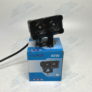 HJG Dual Shot 2 LED 40W Dual Intensity White/Yellow LED Fog Lights For All Motorcycles