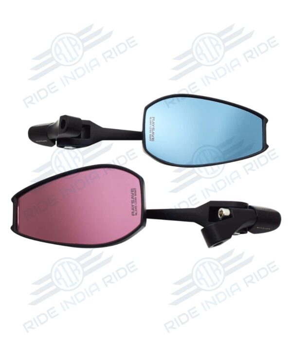 Tanax Napoleon Rearview Mirror Bar End + Regular Mount Anti-glare Universal