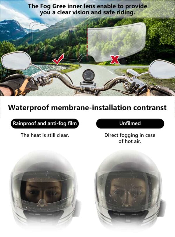 Universal Anti Fog Film For Helmet - Ride India Ride