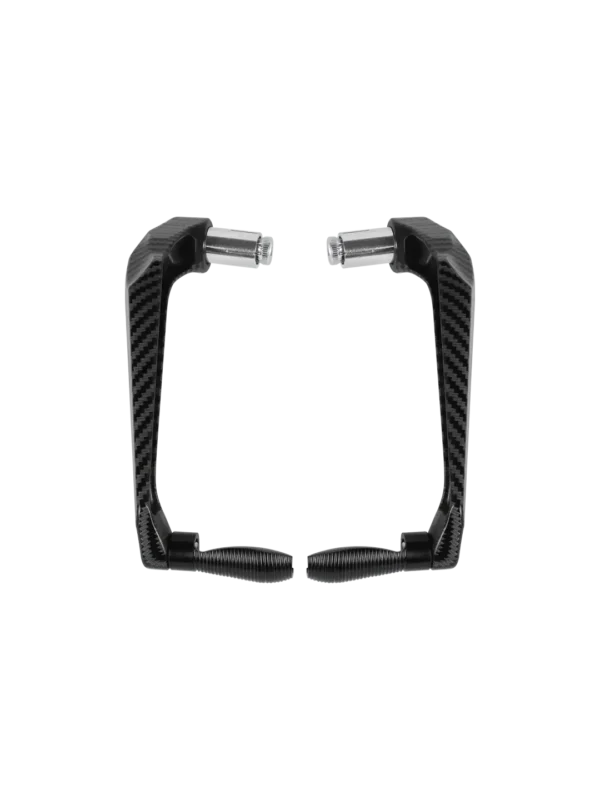 Universal Lever Guards/Protectors for 7/8" 22mm Motorcycle Handlebar (Carbon Fiber Finish)
