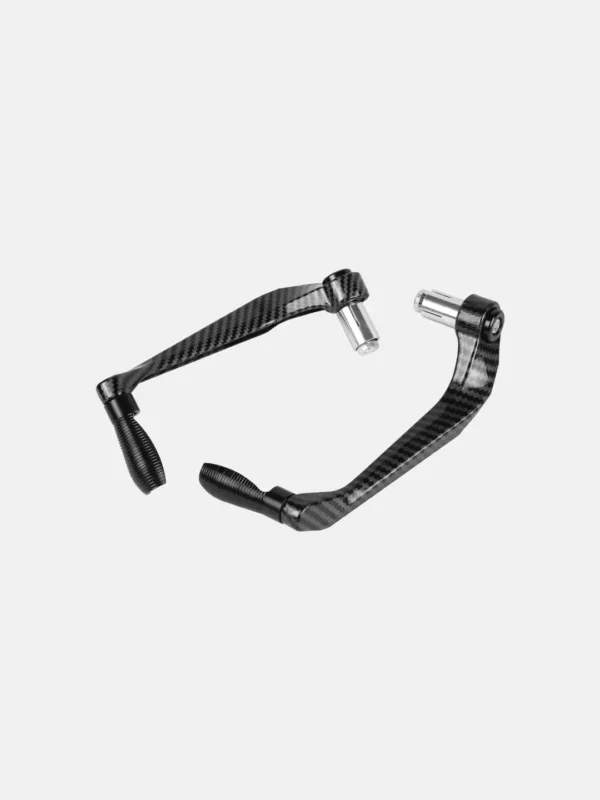 Universal Lever Guards/Protectors for 7/8" 22mm Motorcycle Handlebar (Carbon Fiber Finish)