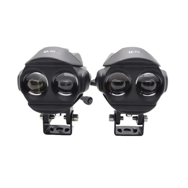 LIU HJG 2 LED ROBO Yellow/White High/Low Beam Fog Lights (2Pcs)