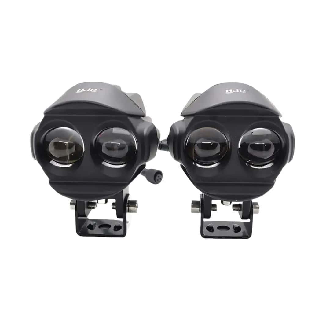 LIU HJG 2 LED ROBO Yellow/White High/Low Beam Fog Lights (2Pcs)