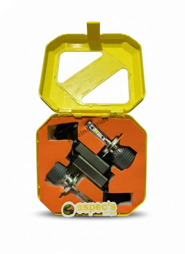 SSpecs Black Diamond 350W H4 Extreme Power LED Headlight Kit (Pack of 2) (6 Months Warrenty) - Image 2