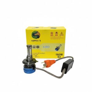 SSpecs S3 160W H4 Ultra High Power LED Headlight Bulb System (12V-80V)