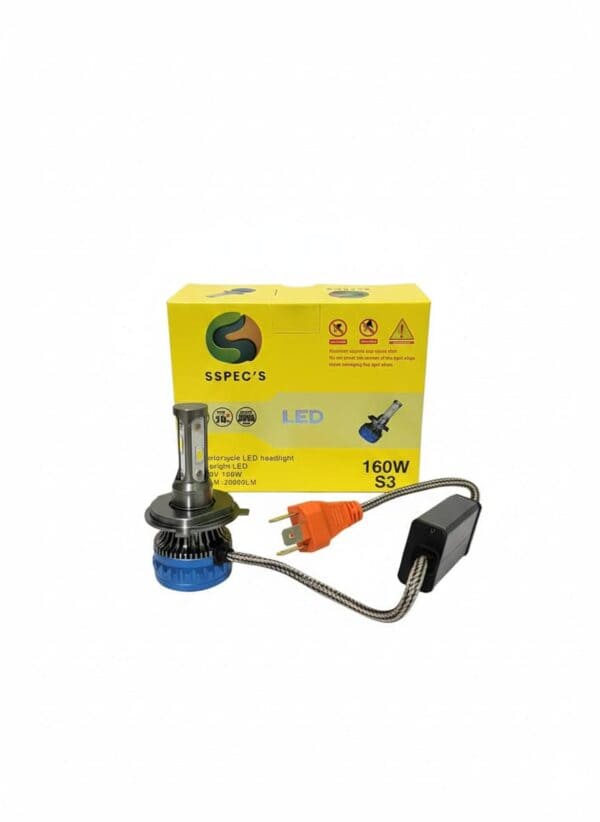 SSpecs S3 160W H4 Ultra High Power LED Headlight Bulb System (12V-80V)