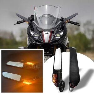 Stealth Wings Rear View Mirror With Indicator