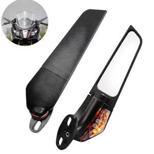 Stealth Wings Rear View Mirror With Indicator