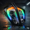 KTM Duke Bluetooth RGB DRL Kit - 140+ Modes, App Controlled Headlight Modification (Duke 160/200/250/390)