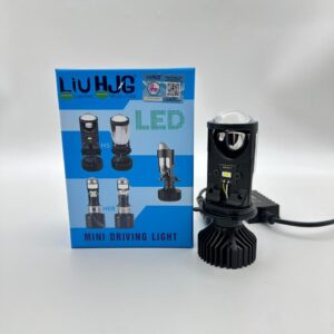 High-quality LED mini driving light bulb suitable for cars and motorcycles, providing bright illumination and improved visibility for safer driving experiences.