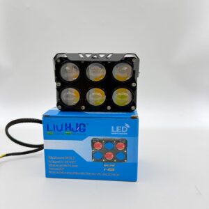 Liu Hjg Mega Drive 6 Lens 46W LED fog light Without Fan (Pack of 1)