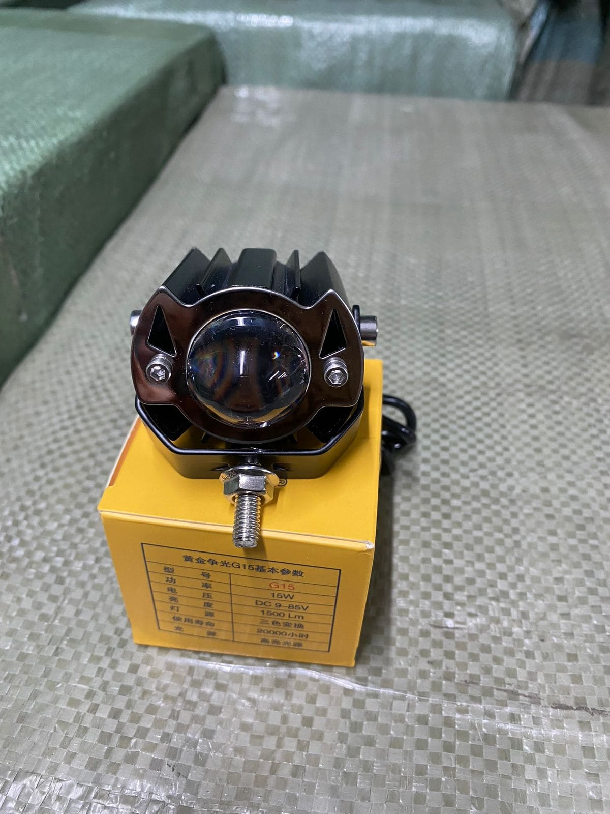 Bright and durable motorcycle LED headlight for safe riding. Perfect for outdoor adventures, night rides, and motorbike enthusiasts. Enhance visibility with Ride India Ride equipment.