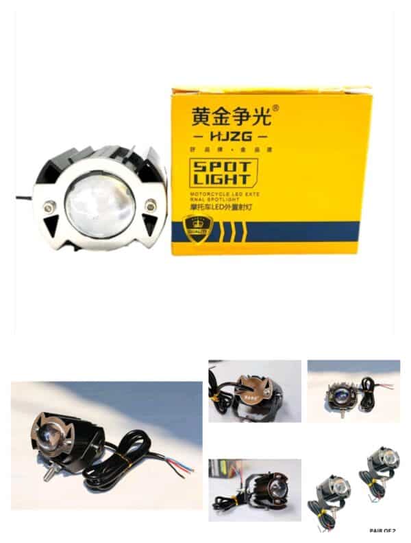 High-power motorcycle LED spotlight for improved visibility, safety, and style. Easy to install, waterproof, and durable, perfect for motorcycle enthusiasts in India.
