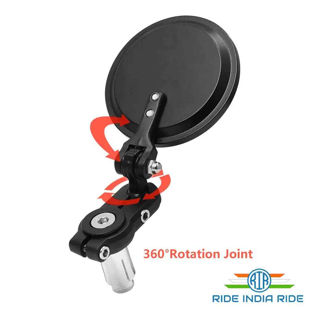 Universal Foldable Bar End Mirrors For 7/8’’ 22mm Handlebars