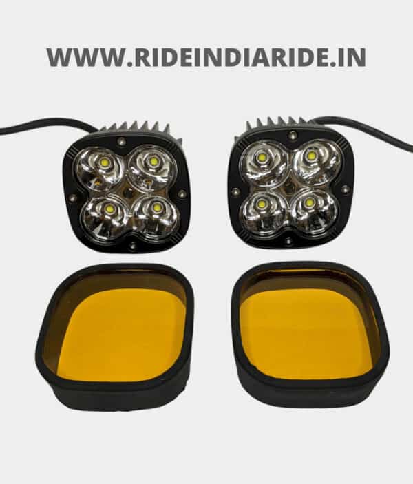 HJG 4 LED CREE 60W Fog Light Auxiliary Light For All Motorcycles