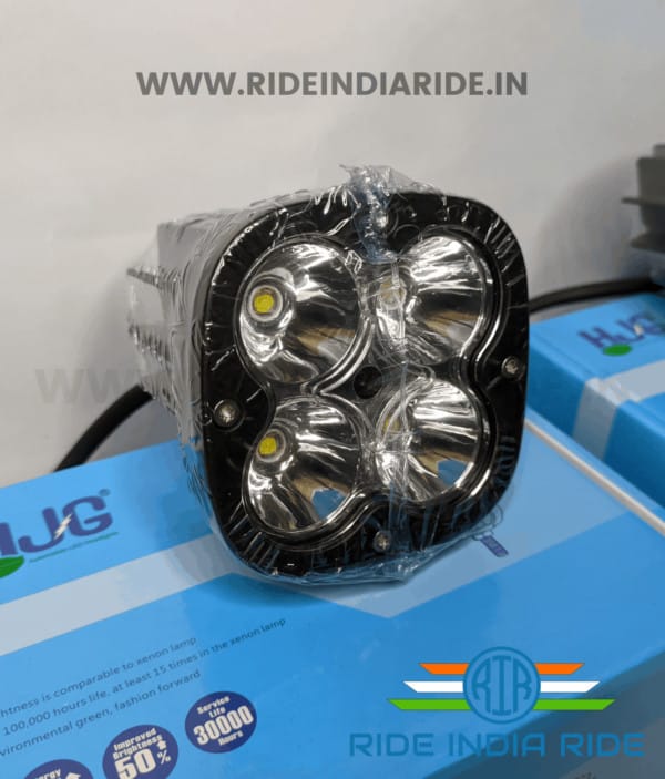 HJG 4 LED CREE 60W Auxiliary Light Fog Light With Yellow Cap