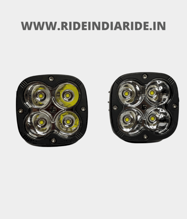 HJG 4 LED 60W Fog Light Auxiliary Light For All Motorcycles