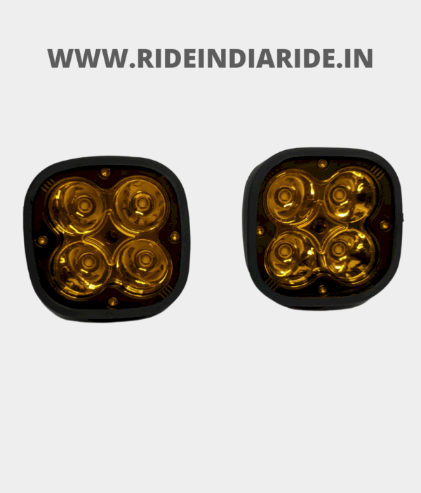 HJG 4 LED 60W Fog Light Auxiliary Light For All Motorcycles