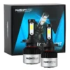 Original NIGHTEYE Super Bright LED Headlights For All Motorcycles/Scooters/Cars (2Pcs)