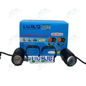 Original Liu HJG Mini Driving Fog Lights 40W Dual Colour For All Motorcycle/Scooters/Cars/Jeeps (Pair). hjg mini driving light