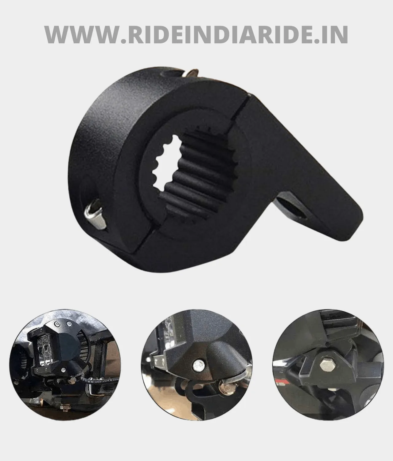 Universal Fog Light Clamps mounting bracket For All Motorcycles