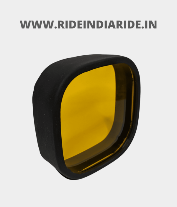 Fog Light Yellow Cover/Filter/Cap Square Ride India Ride