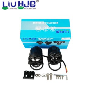 LIU HJG Y Lens Ultra Wide Dual Intensity LED Driving Fog Lights White/Yellow (Pair)