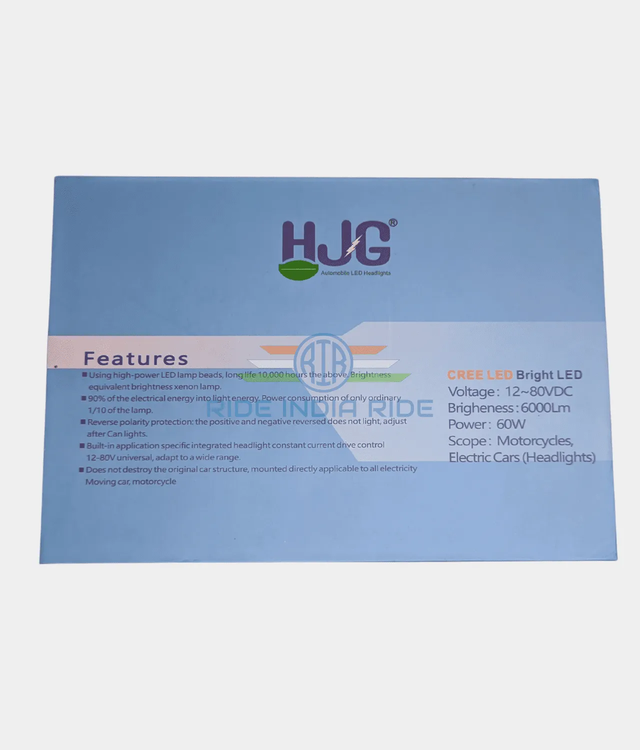 HJG Mega Drive 60W Dual Lens/Dual Color High/Low Yellow/White LED Fog Lights (2 Pc)