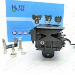 HJG Mega Drive 60W Dual Lens/Dual Color High/Low Yellow/White LED Fog Lights (2 Pc)