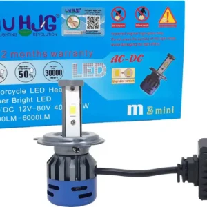 HJG M3 50W H4 LED Headlight Universal For Bikes/Scooters/Cars