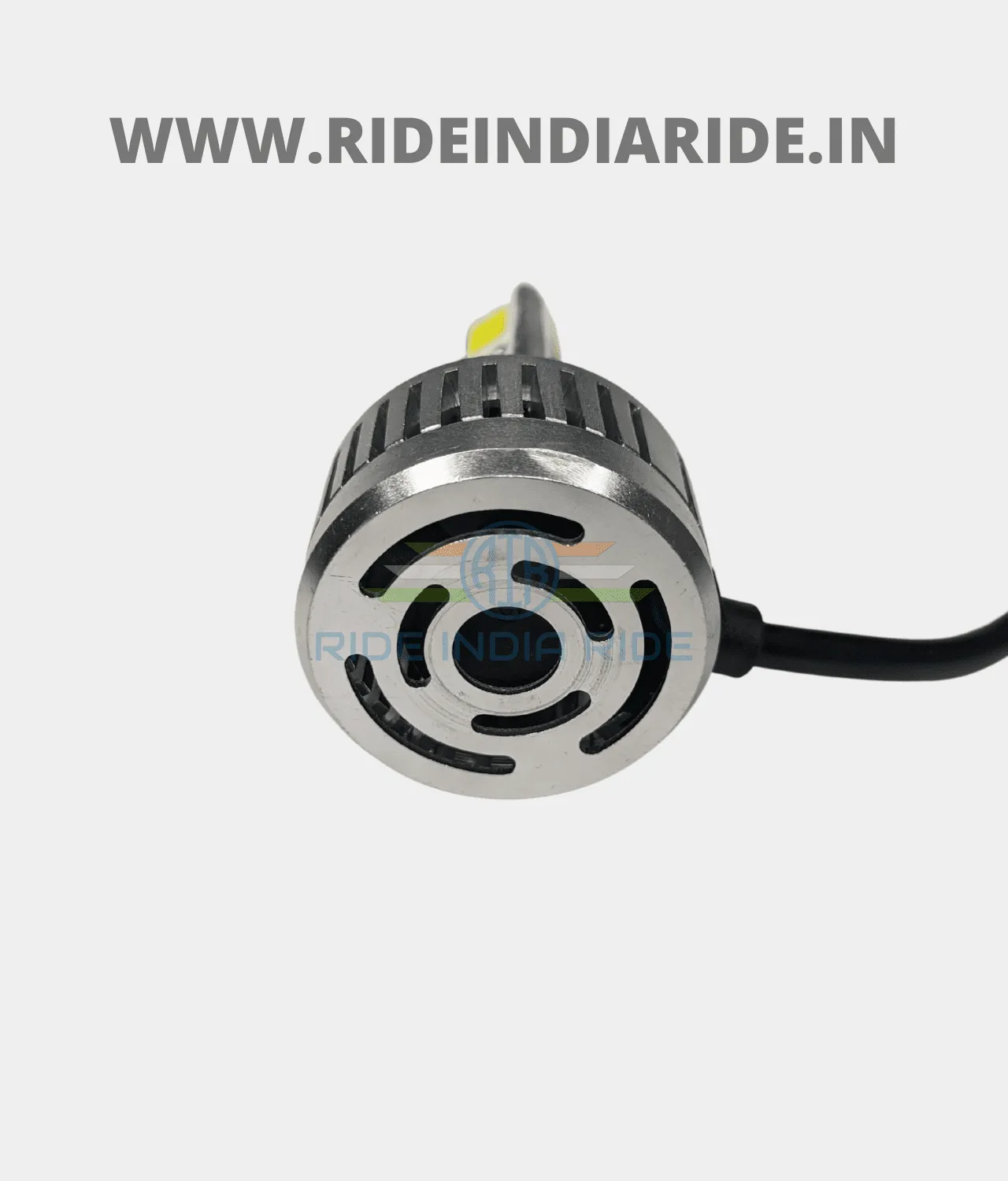 HJG LED Headlight Bulb H4 For All Motorcycles AC/DC (80W White)