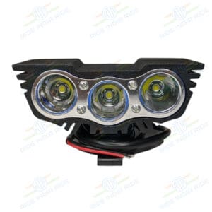 HJG 3 LED Owl Eye LED Fog Light with 3 Mode Function High Beam/Low Beam & Flashing Universal For Bikes/Scooters/Cars