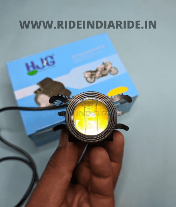HJG K9 Ultra Mini Driving Lights Fog Lights Dual Color White/Yellow (2Pcs)