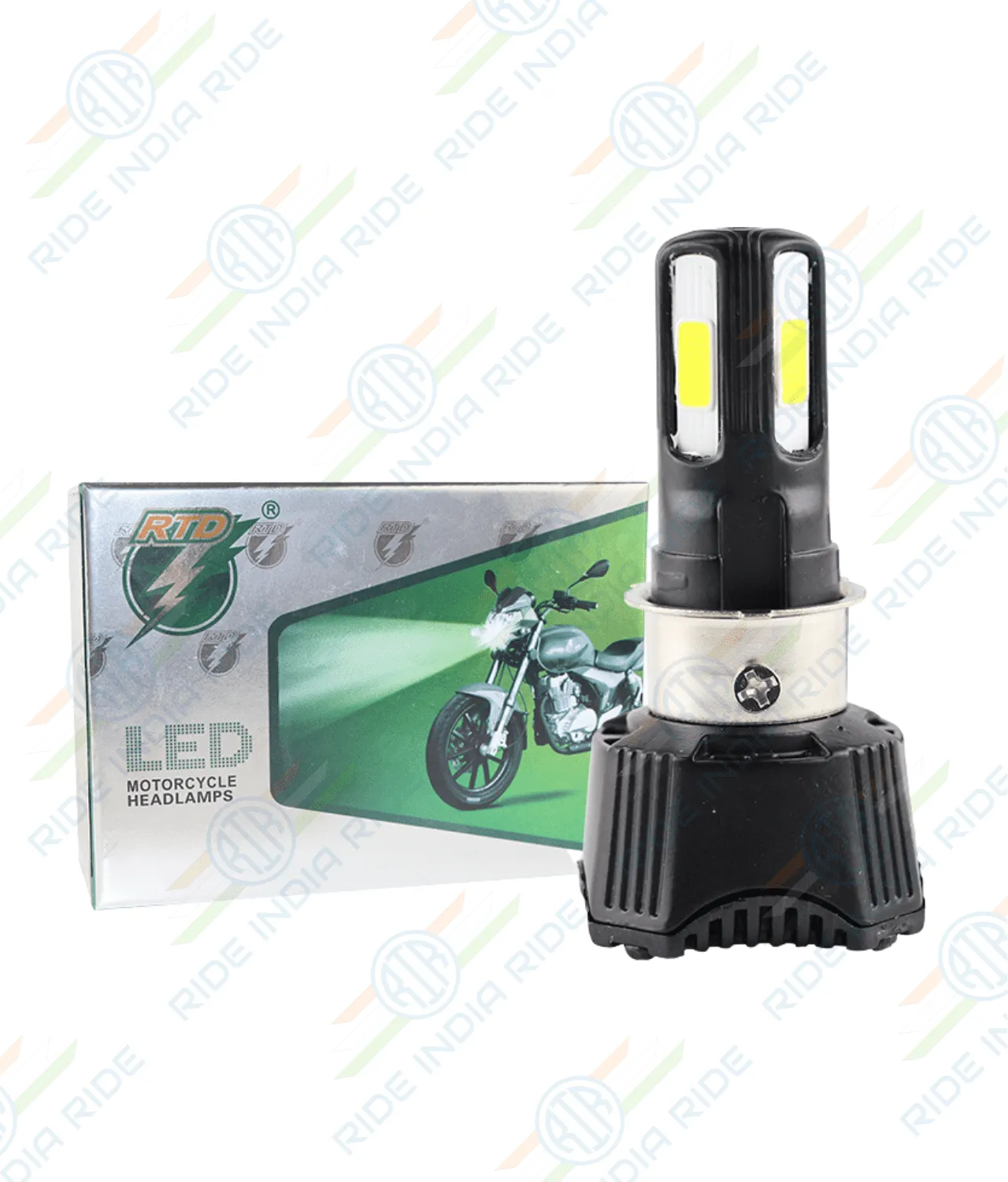 RTD M02H 42W H4 LED Headlight For Universal Bikes/Scooters (1 Piece)