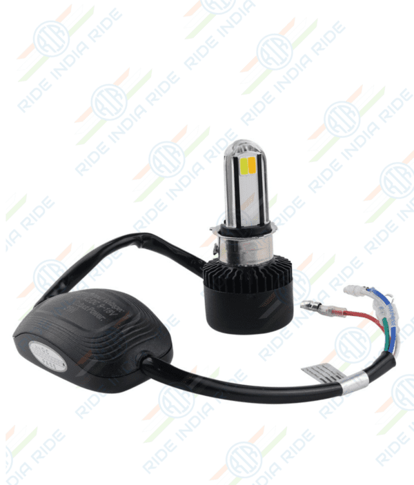 RTD M02X 35W H4 LED Headlight Bulb Yellow/White For Universal Bikes/Scooters (1 Piece)