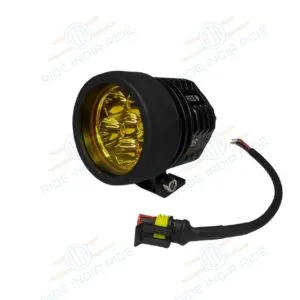 HJG L6X 60W CREE 6 LED Fog Light Auxiliary For Motorcycles With Yellow Filter (2 Pcs)