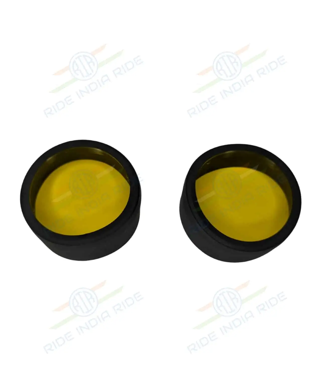 HJG L6X 60W CREE 6 LED Fog Light Auxiliary For Motorcycles With Yellow Filter (2 Pcs)