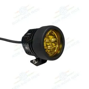 HJG L6X 60W CREE 6 LED Fog Light Auxiliary For Motorcycles With Yellow Filter (2 Pcs)